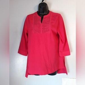 The Limited pink high low tunic top